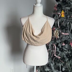 Indah Nude Halter Top
